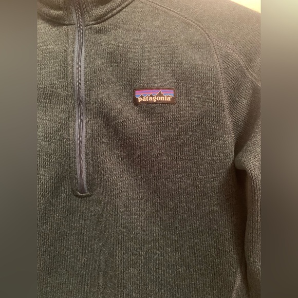 Patagonia Nouveau Green Better Sweater® 1/4-Zip Fleece S EUC Like NEW! - Picture 6 of 9